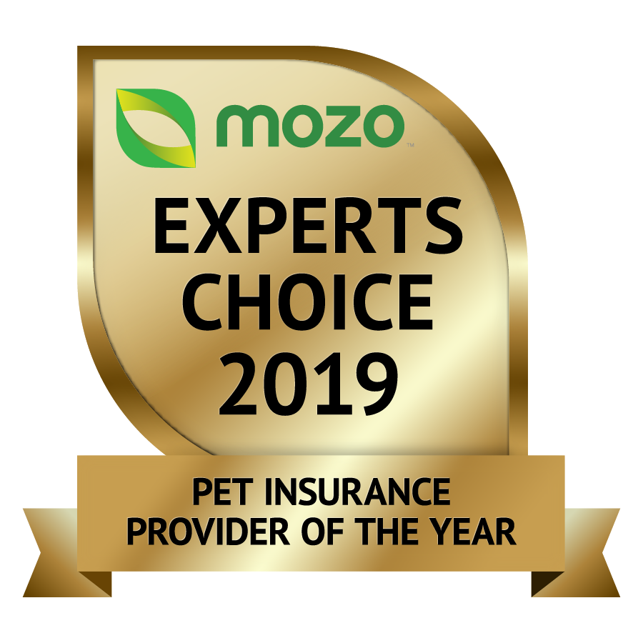 Mozo 2019 - Pet Insurance Provider of the Year